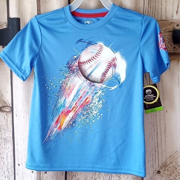 Toddler Baseball DriWorks T Shirt - Picture 1 of 4